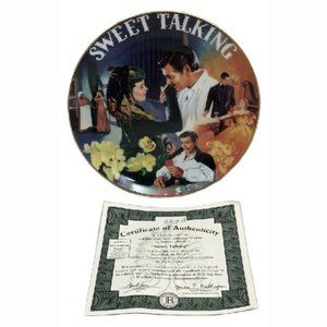 Sweet Talking Barbecue Gone with the Wind Plate